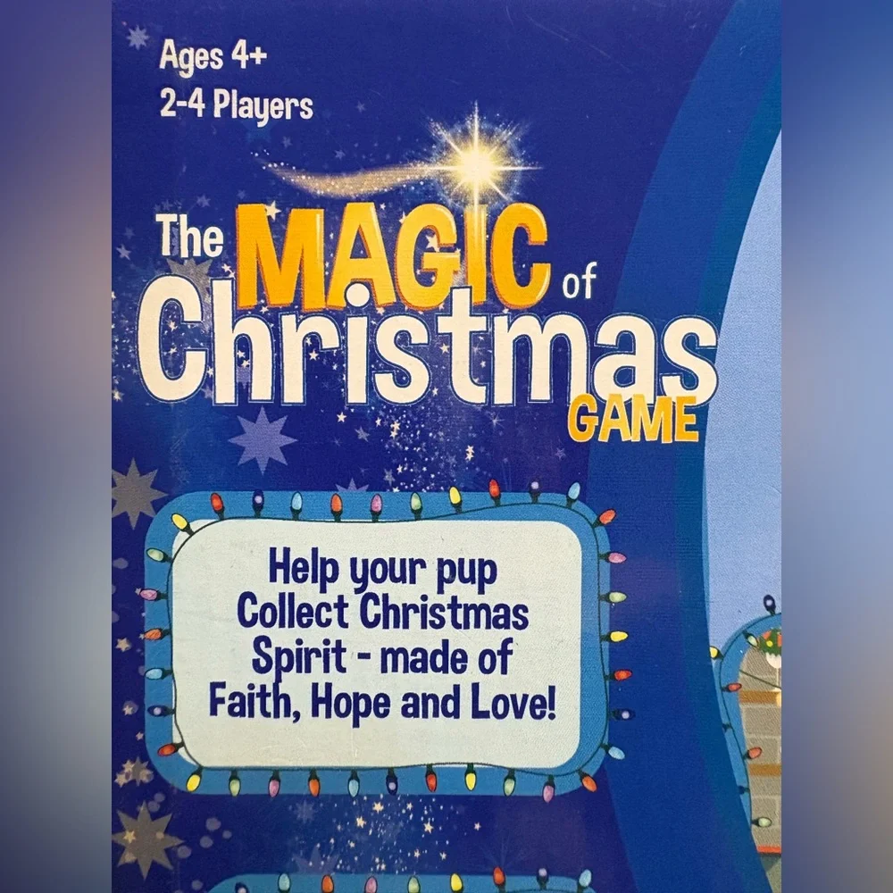 Elf Pets‎ The Magic of Christmas Board Game Ages 4+ Complete Pressman 2017 EUC